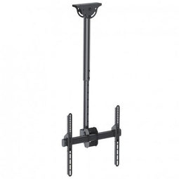 Techly ICA-CPLB 944S - Plafondbeugel - Verstelbare hoogte 560-910 mm - Zwart