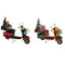 Kerstversiering DKD Home Decor Motorfiets Metaal (17,5 x 7 x 15,5 cm) (2 Stuks)