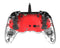 Nacon Officieel gelicenseerde Illuminated Wired Compact Controller - PS4 - Bedraad - Rood