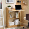 SoBuy FWT92-N - Opvouwbaar Bureau - Houtcomposiet 63x82x20cm - Naturel