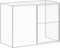 vidaXL - Hondenhok - met - ren - 214x661x181 - cm - staal - lichtgrijs