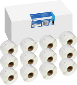 G&G 19328 Rol met etiketten 36 x 89 mm Papier 3120 stuk(s) Adresetiketten