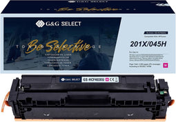 G&G Toner vervangt HP, Canon 201X, 045H Compatibel Magenta CF403X/Cartridge 045H Magenta GS-HCF403X(U)