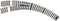 G Piko rails 35224 Gebogen wissel, Links 30 °, 15 ° 921.24 mm 1 stuk(s)