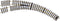 G Piko rails 35224 Gebogen wissel, Links 30 °, 15 ° 921.24 mm 1 stuk(s)