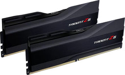 G.Skill Trident Z5 F5-6000J3238G32GX2-TZ5K - Geheugen DDR5 - 64 GB: 2 x 32 GB - 288-PIN - 6000 MHz / PC5-48000 - CL32 - 1.40V - XMP 3.0 - Non-ECC - zwart