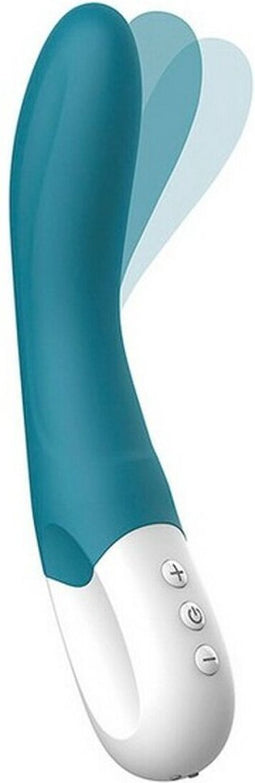 G-spot vibrator Liebe Bend It | Oplaadbaar Blauw