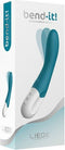 G-spot vibrator Liebe Bend It | Oplaadbaar Blauw