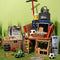 G. Wurm Spaarpot voor kind/volwassenen - thema Tractor - keramiek - groen - 17 x 14 x 11 cm