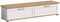 Furnilux Verona - Lowboard - Dichte kast - Bruin - 164x37x40 cm