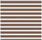 vidaXL - Zebra - rolgordijn - 155x150 - cm - stofbreedte - 150,9cm - polyester - bruin
