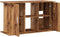 vidaXL - Aquariumstandaard - 101x41x58 - cm - bewerkt - hout - oud - houtkleurig
