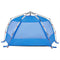 vidaXL - Strandtent - 3-persoons - waterdicht - snelontgrendeling - azuurblauw