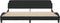 vidaXL - Bedframe - zonder - matras - 200x200 - cm - fluweel - zwart