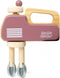 Houten handmixer met kom - cherry blossom