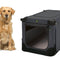 Maelson Soft Kennel 62 - Opvouwbare textiele kennel - Lichtgewicht met stalen frame - Antraciet