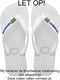 Havaianas Baby Brasil Logo II - Meisjes Slippers - Rubber voetbed - Roze (maat 21)