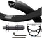Kgs Achterwiel 28 inch (622) rival zwart cassette holle as 8-10v disc