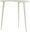 Light & Living Organische Bijzettafel Linos - 53 x 30cm - Crème