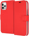 Accezz iPhone 12 Pro Max - Flip cover - Krasbestendig Schokbestendig - Rood