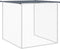 vidaXL - Kippenhok - met - dak - 1003x98x90 - cm - gegalvaniseerd - staal - antraciet