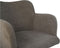 Eetkamerstoel Bella Set van 2 - 56x60x82 - Licht bruin/zwart - Stof/metaal