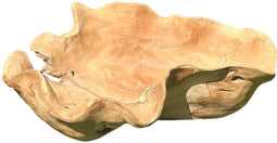 PTMD Schaal Loza - 50x40x15 cm - Hout - Naturel