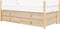 Bopita Lucas compactbed 90x200 met slaap en opbergunit - Wit/Naturel
