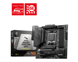 MSI MAG B650M MORTAR WIFI - Micro-ATX Moederbord - AMD AM5 - DDR5 128GB - Wi-Fi 6E (802.11ax) - Bluetooth 5.2