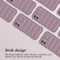 imoshion Hoesje - Geschikt voor iPhone 12 - EasyGrip Backcover - Paars
