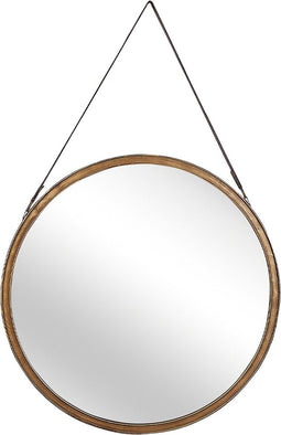 AUTUN - Wandspiegel - Donkerbruin - IJzer