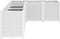 vidaXL - Plantenbak - 160x120x53 - cm - polypropeen - wit