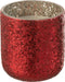 J-Line geurkaars Luxuria - Berry Bliss - glas - rood - medium - 60U