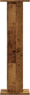 vidaXL - Plantenstandaards - 2 - st - 30x30x95 - cm - bewerkt - hout - oud - houtkleurig