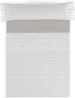 Set beddengoed Alexandra House Living Cloe Grijs Bed van 105 3 Onderdelen