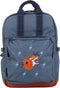 Caramel & Cie - Rugzak Groot - Grrrr blauw