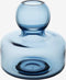 Marimekko - Flower - Vaas - Glas - Dark Blue - 10cm