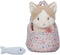 Little Dutch Knuffelkat Marley - Speelgoedset - Bloemenprint tas en knuffelvisje - Multicolor