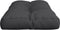 vidaXL - Palletkussen - 80x40x12 - cm - stof - zwart