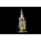 Kerstversiering DKD Home Decor Kerk MDF (12,5 x 11 x 33 cm) (2 Stuks)
