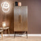 Richmond Interiors Wandkast Ironville 2-deuren (Gold)