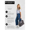 BURKELY On The Move - Laptopbag 15,6'' met Powerbank - Bruin