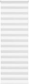 vidaXL - Zebra - rolgordijn - 70x230 - cm - stofbreedte - 65,9 - cm - polyester - wit