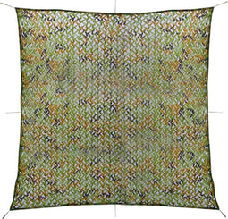 vidaXL - Camouflagenet - met - opbergtas - 5x5 - m - groen