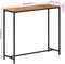 vidaXL - Wandtafel - 80x30x74 - cm - massief - mangohout - en - ijzer