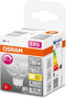 OSRAM Superstar dimbare LED lamp met bijzonder hoge kleurweergave (CRI9-), GU5.3-basis helder glas ,Warm wit (27-K), 621 Lumen, substituut voor 5-W-verlichtingsmiddel dimbaar, 1-Pak