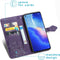 iMoshion Hoesje Geschikt voor Oppo Find X3 Lite Hoesje Met Pasjeshouder - iMoshion Mandala Bookcase - Paars