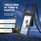 Travelly® Waterdicht Telefoonhoesje - Universeel Onderwater Hoesje IPX8 - Extra Opberg Vakje - Zwart