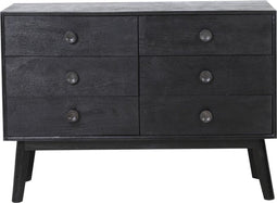 Light & Living Ladekast Espita - Zwart - 114x40x80cm