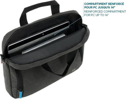 Mobilis The One Basic - Aktetas 35,6 cm - Draaghandvat Schouderband - Grijs (14")